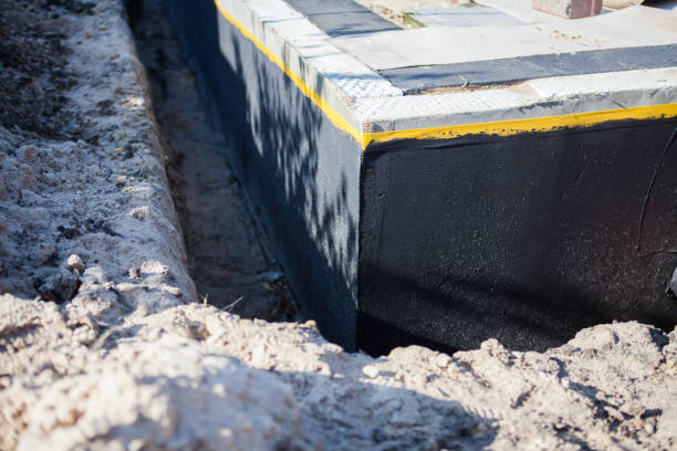 Residential Foundation Crack Repair installation at a Wheaton, MD home by SJ Waterproofing Pros