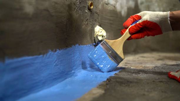 Commercial Foundation Crack Repair project at a Wheaton, MD business property by SJ Waterproofing Pros